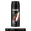 Hubrendy Tedarik Axe Africa Erkek Deodorant Sprey 150 ml