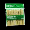 Hubrendy Tedarik Bambu Ahşap Mandal 20li
