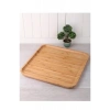 Hubrendy Tedarik Bambu Kare Sunum Tabağı 30cm Royaleks-KR3030