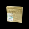 Hubrendy Tedarik Bambu Servis ve Sunum Tahtası 28x28 cm (Çift Taraflı)