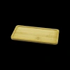 Hubrendy Tedarik Dikdörtgen Ahşap Bambu Yağdanlık Altlık 20x10 cm