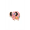 Hubrendy Tedarik Fil Broş - Pembe