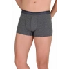Hubrendy Tedarik Likralı Erkek Boxer Şort Füme 1097B