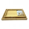 Hubrendy Tedarik Mdf Ahşap Tepsi 2li