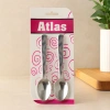 Hubrendy Tedarik Metal Tatlı Kaşığı 6lı Set