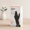 Hubrendy Tedarik Nitril Muayene Eldiveni Siyah XL Pudrasız 100lü