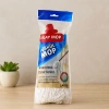 Hubrendy Tedarik Pamuklu Püsküllü Mop Başlığı 23cm Orta-Large (Klasik Sap)
