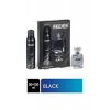 Hubrendy Tedarik Parlement 50 Ml Black Erkek Parfüm + 150 Ml Deodorant Seti