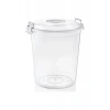 Hubrendy Tedarik Plus Şeffaf Bakliyat Kovası 50 Litre Royaleks-ASD173