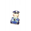 Hubrendy Tedarik Polis Broş - Mavi