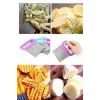 Hubrendy Tedarik Pratik Cips Chopper Şekilli Sebze Meyve Ve Gıda Dilimleyici