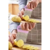 Hubrendy Tedarik Pratik Cips Chopper Şekilli Sebze Meyve Ve Gıda Dilimleyici