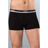 Hubrendy Tedarik Relax Pamuklu Esnek Erkek Boxer Siyah - 1268A