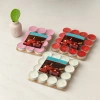 Hubrendy Tedarik Renkli Yuvarlak Tea Light Mum 16lı