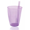 Hubrendy Tedarik Şeffaf Pipetli Bardak Royaleks-UR3132