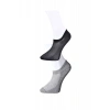 Hubrendy Tedarik Siyah ve Gri Erkek Görünmez Çorap 9 çift