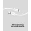 Hubrendy Tekno 30W Type-C Lightning Hızlı Şarj Kablosu 1.2m iPhone Uyumlu