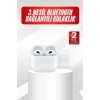 Hubrendy Tekno 3.Nesil İOS Android Uyumlu Bluetooth 5.0 Beyaz Çağrı Cevaplama