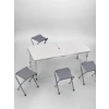 Hubrendy Tekno 4 TABURELİ KAMP MASASI SETİ