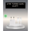 Hubrendy Tekno 67 Watt Type C Şarj Adaptörü Poco X3 X4 X5 Pro Uyumlu