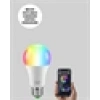 Hubrendy Tekno Akıllı 9W RGBW LED Ampul, tasaruflu romantik ışıklı