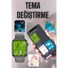 Hubrendy Tekno Akıllı Saat Amoled Ekran Yeni Nesil Bluetooth Bağlantılı