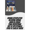Hubrendy Tekno Akıllı Saat Çoklu Kordon Seçenekli Dokunmatik Ekran Nabız Sensörlü