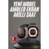 Hubrendy Tekno Akıllı Saat Kordon Hediyeli Güçlü Batarya Kapasiteli Titreşimli Bildirim Görme Unisex