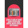 Hubrendy Tekno Akıllı Saat Unisex Akıllı Saat Çoklu Kordon Seçeneği Çelik Kordon Plastik Kordon