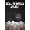Hubrendy Tekno Akıllı TV kutusu Mx Box Android 7.1 TV kutusu 2.4G Wifi