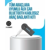 Hubrendy Tekno Araç İçi Bluetooth AUX Müzik ve Telefon Görüşmesi Adaptörü
