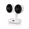 Hubrendy Tekno Ayarlanabilir Çift Fan Başlıklı Şarjlı Masa Vantilatörü