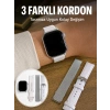 Hubrendy Tekno Bluetooth Görüşmeli Dokunmatik Akıllı Saat 3 Farklı Kordon Seçeneği