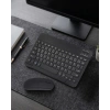 Hubrendy Tekno Bluetooth Klavye Mouse Seti Taşınabilir Wireless Bilgisayar Aksesuarı