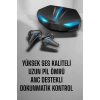 Hubrendy Tekno Bluetooth Oyuncu Kulaklığı Led Işıklı Kablosuz ANC Özelliği