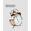 Hubrendy Tekno Bronz Metal Masa Saati