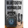 Hubrendy Tekno Güçlü ve Şarj Edilebilir Bluetooth Hoparlör 6.5 İnç