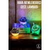 Hubrendy Tekno Hava Nemlendirici Masa ve Gece Lambası USB Projeksiyon Aromaterapi