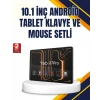 Hubrendy Tekno Klavye Kalem Mouse Dahil Android Tablet Uzun Pil Ömürlü