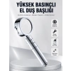 Hubrendy Tekno Kolay Montajlı 3 Modlu Yüksek Basınç Duş Başlığı