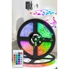 Hubrendy Tekno Led Işık 5 Metre Şerit Led RGB Işıklı