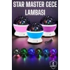 Hubrendy Tekno Mavi ve Mor Işıklı Projeksiyon Lambası
