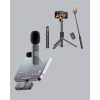 Hubrendy Tekno NPL2S TRİPOT +K11 YAKA MİKROFONU SET