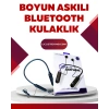 Hubrendy Tekno Polygold PG-100 Bluetooth Kulaklık – Ergonomik Boyun Bantlı Tasarım, Net Ses ve Konfor