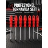 Hubrendy Tekno Profesyonel ve Günlük Kullanıma Uygun 7li Tornavida Seti