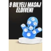 Hubrendy Tekno Selülit Giderici Masaj Eldiveni 9 Bilyeli Palm Masaj Eldiven Tam Vücut
