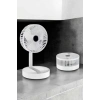 Hubrendy Tekno Soğutucu Vantilatör Telefon Standlı Mini Fan