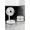 Hubrendy Tekno Soğutucu Vantilatör Telefon Standlı Mini Fan