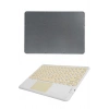 Hubrendy Tekno Touchpad Uyumlu Bluetooth Klavye Slim Kablosuz Wifi Q Klavye