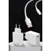 Hubrendy Tekno Type-C 120W Şarj Aleti Hızlı Şarj Turbo